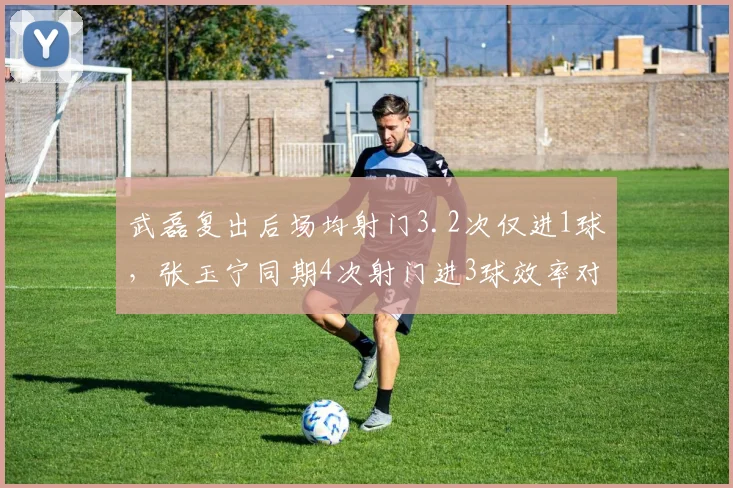 武磊复出后场均射门3.2次仅进1球,张玉宁同期4次射门进3球效率对比鲜明
